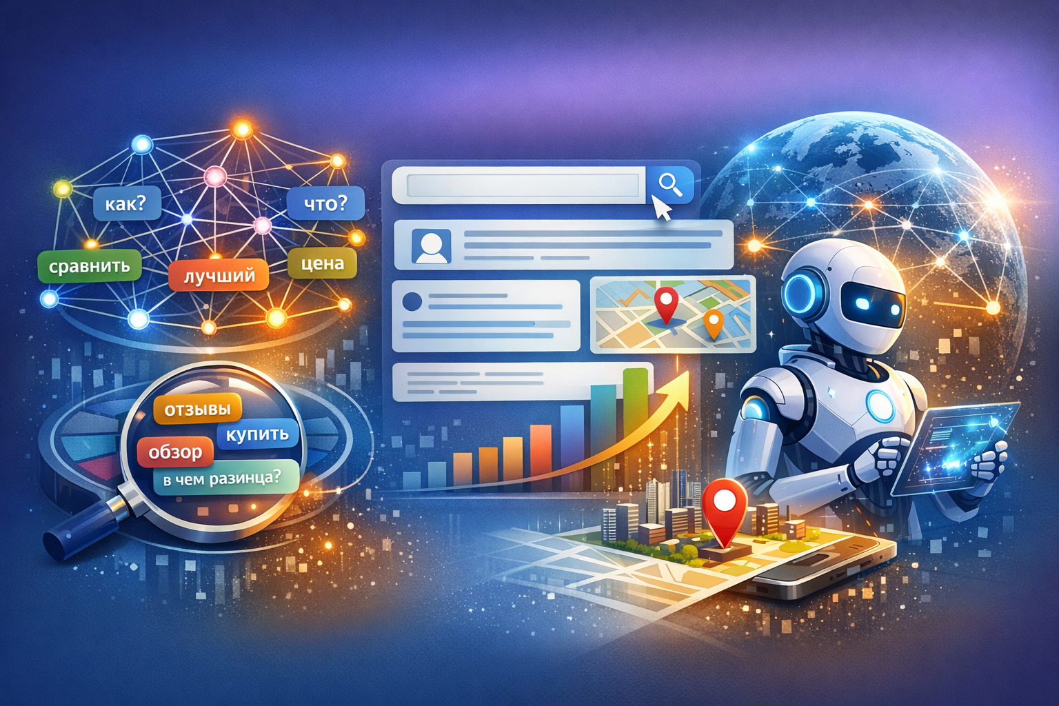 Семантическое ядро сайта, поисковый запрос и продвижение: как собрать и использовать семантику под ИИ