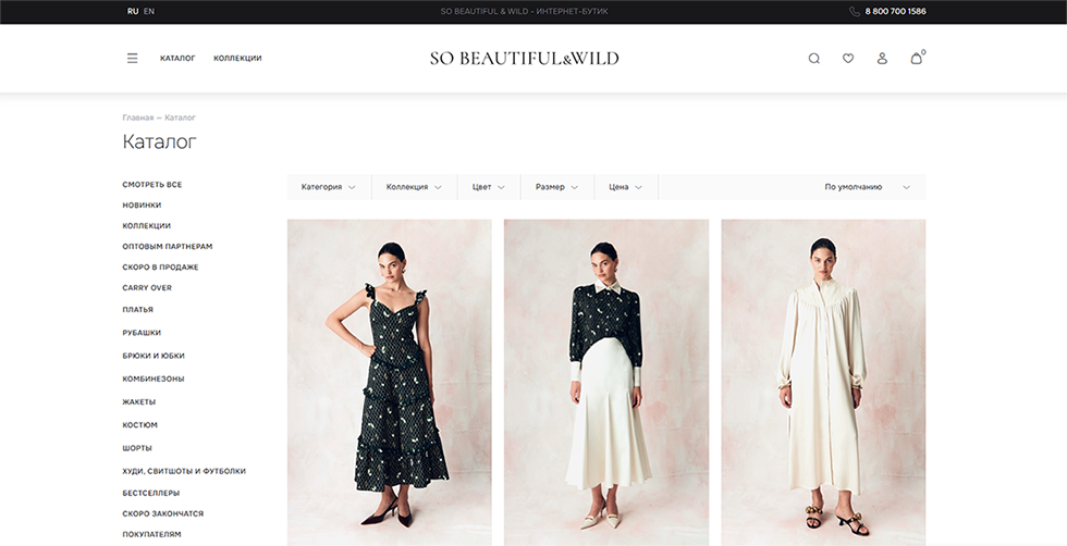 Главная страница дизайн